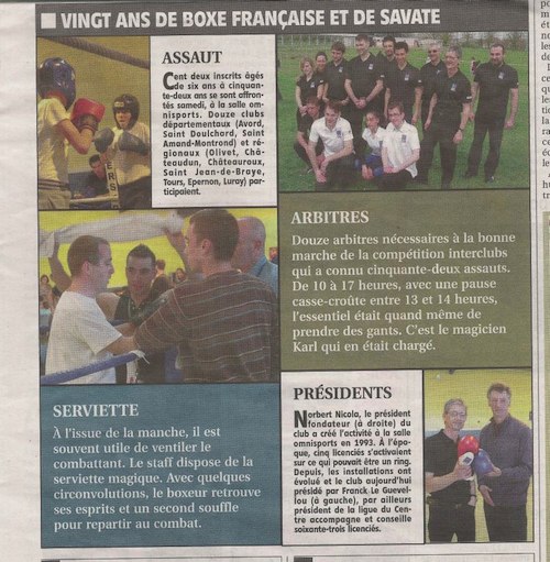 Coupure de presse : Le Berry Républicain — 16 avril 2013